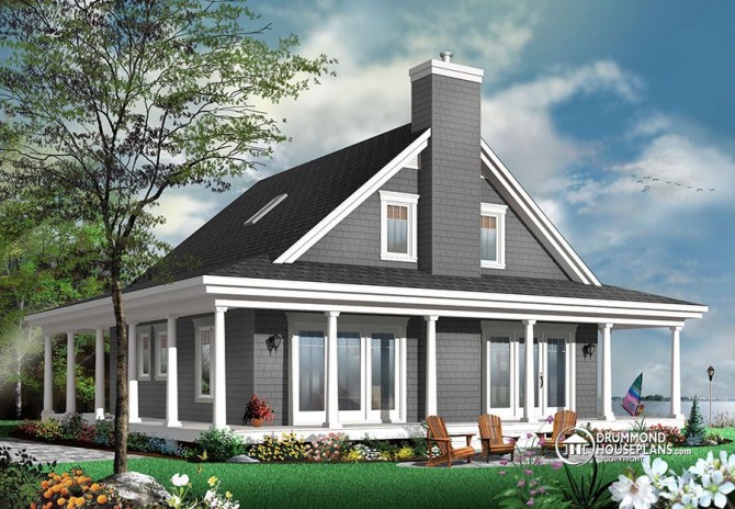 Rustic cottage for a large family