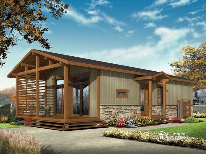 NEW – Small & Tiny home designs by Drummond House Plans