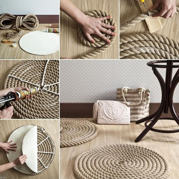 DIY projects : nautical inspired home decor !