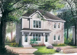 Drummond House Plans Duplex House Plans no. 4096