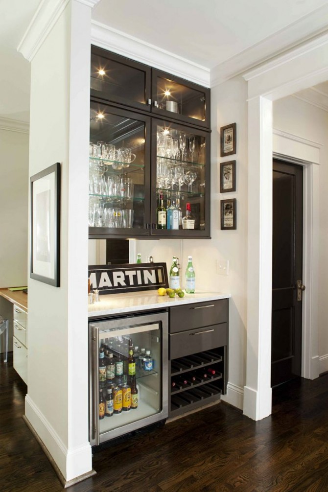 Storing wine in a home wine cellar