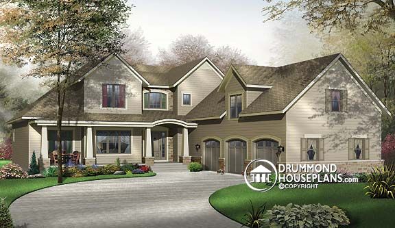 New Craftsman House Plans with great amenities !