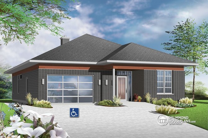 House Plan of the Week: “Comfortable Accessibility For All!”