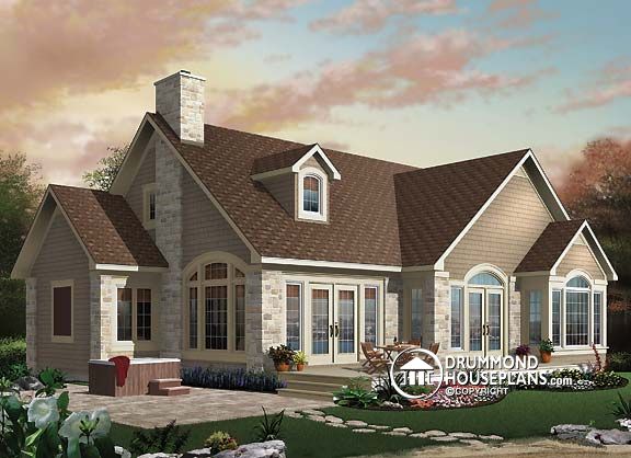 House Plan of the Week: “Country Cottage With Panoramic Views Guaranteed!”