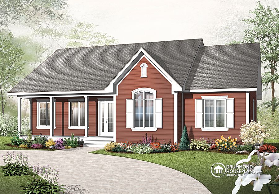 3 bedroom country home Drummond House Plans Blog