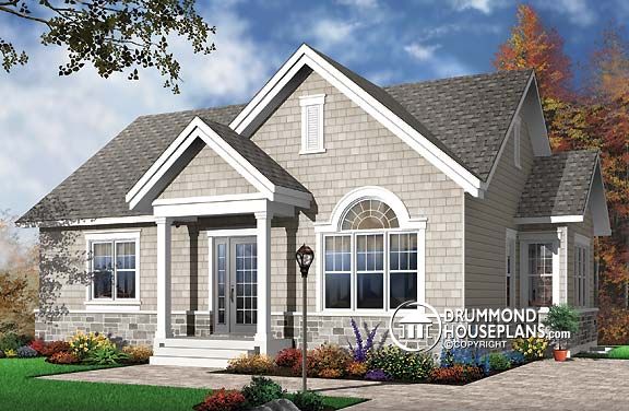Plan of the Week – “Craftsman Approach to Traditional Bungalow”