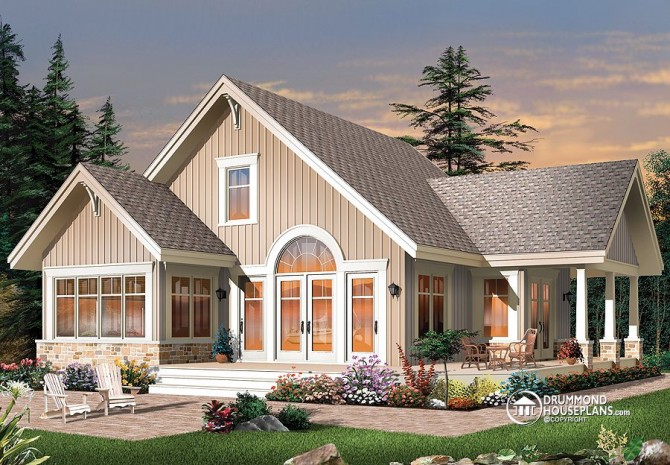House Plan of the Week: “In Perfect Harmony With the Outdoors!”