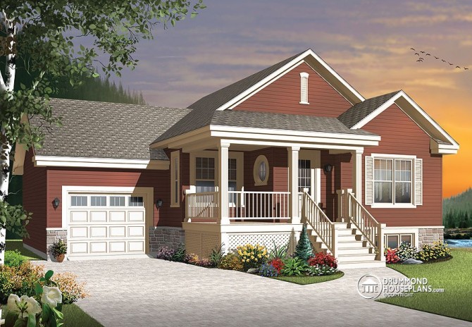 One level plan that is gaining in popularity