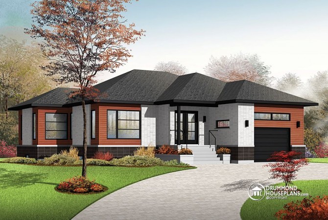 House Plan of the Week: “Calm and Comfortable Contemporary”