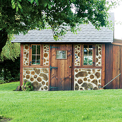 Step inside this fairy-tale garden shed
