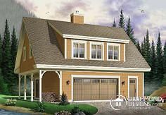 Garage Plan with Apartment / Mother-in-law Suite (Plan 3935) by www.DrummondHousePlans.com