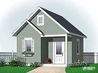 Shed plan 2963-16 by www.DrummondHousePlans.com