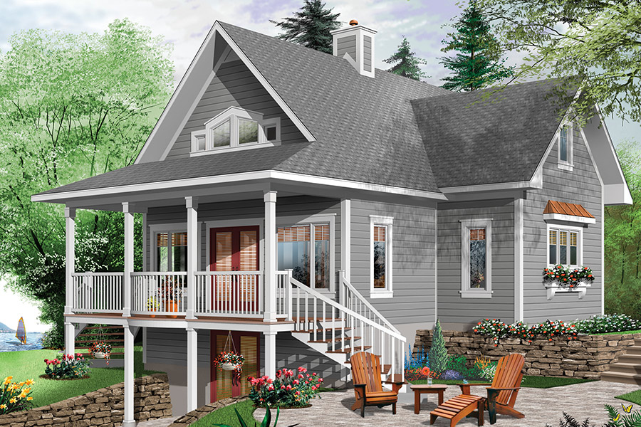 Environmentally Superior Chalet Drummond House Plans Blog