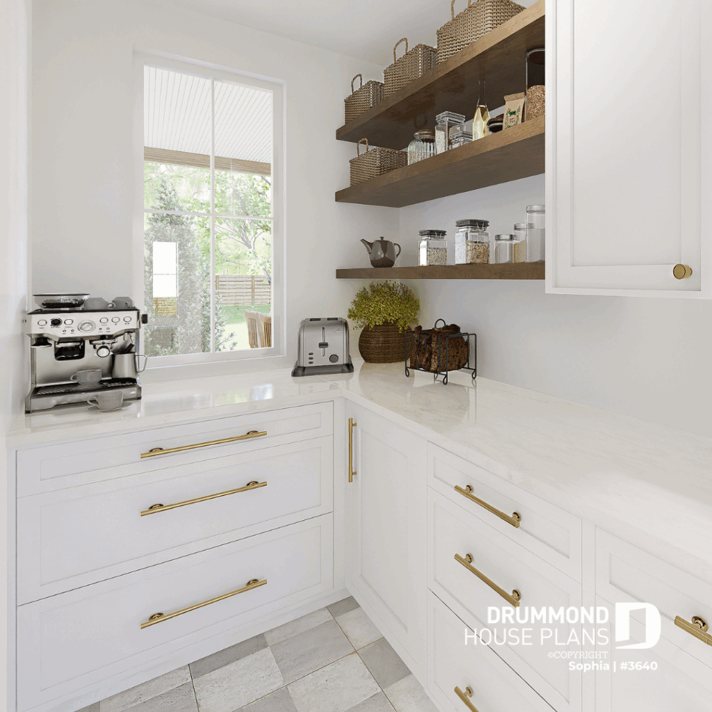Sophia houseplan 3640 walk in pantry