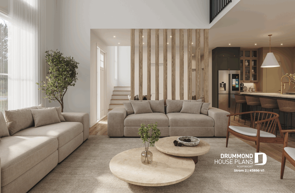 Strom 2 #3896-V1 Plan view of the living room