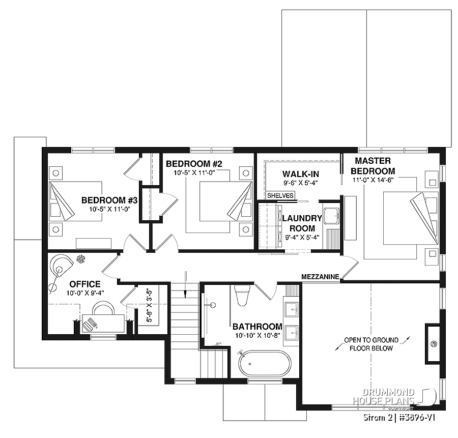 strom 2 house plan, floor plan