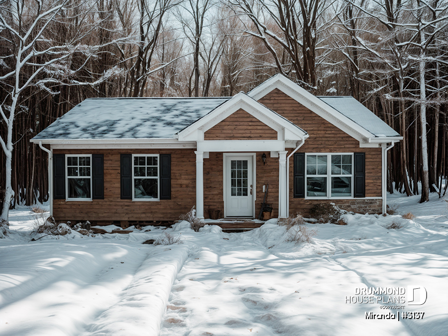 one-storey Miranda house plan by drummond house plans