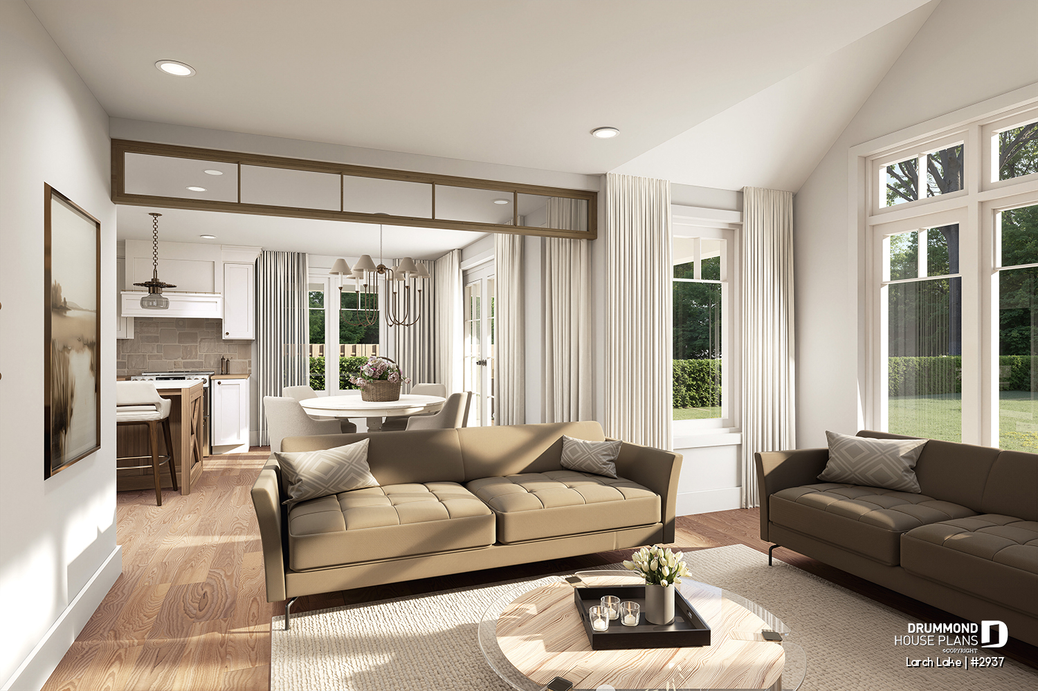 farmhouse living room