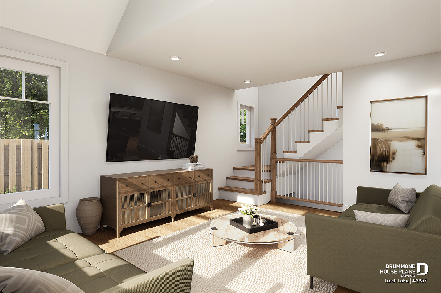 farmhouse living room