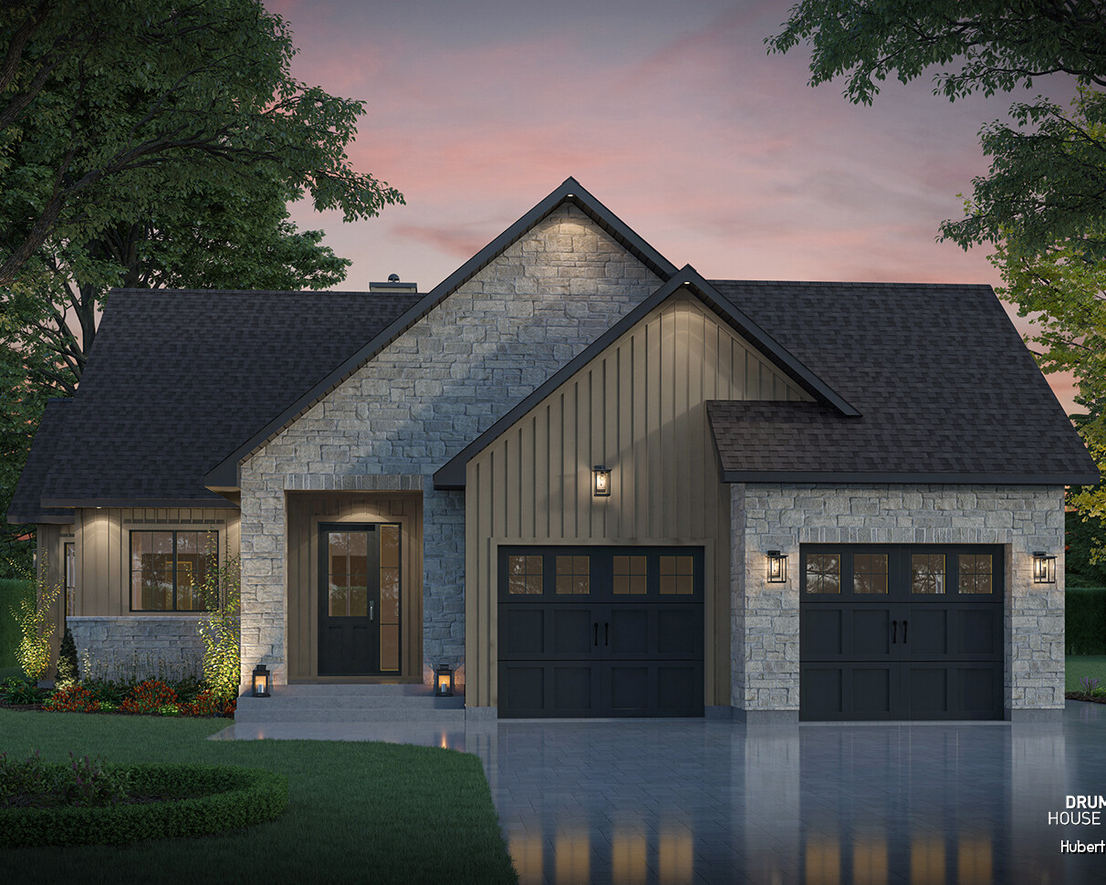 House plan with STUV Fireplace