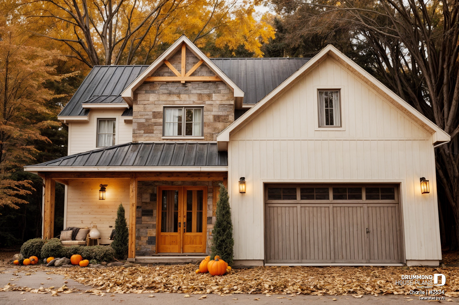 modern farmhouse charlie by drummond house plans