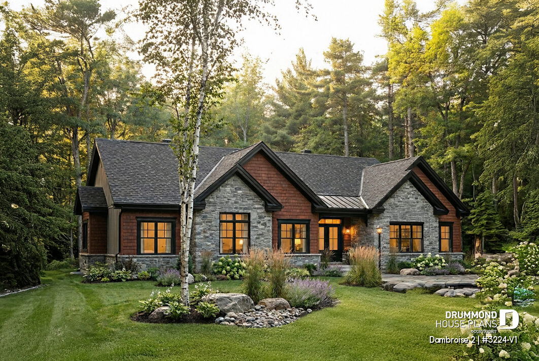 Favorite house plan in Canada – Dambroise 2 #3224-V1